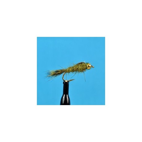 Bead Head Hares Ear Olive