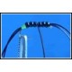 Black Apps Beaded Bloodworm