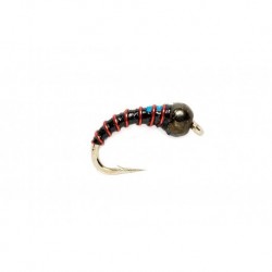 Black Mirage Zebra Midge
