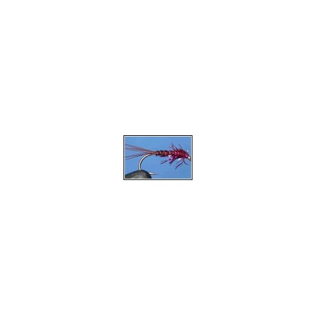 Claret Micro UV Straggle Pheasant tail