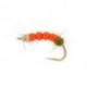 Glass bead orange