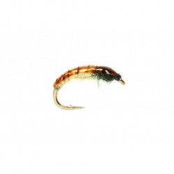 Hare's Ear Nymph Black (BH)