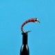 Bead Head Zebra Midge Red Bead Head Zebra Midge Red