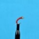 Bead Head Zebra Midge Red
