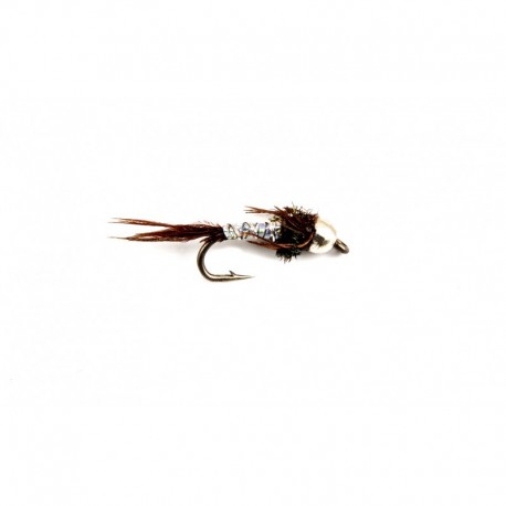 Lightning Bug Silver (Tungsten Bead Head)