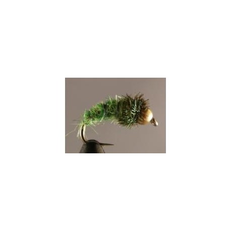 Beadhead Caddis Bright Green