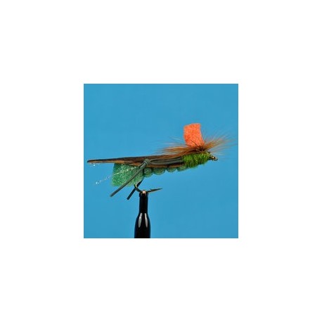 Hi Vis Foam Hopper Olive
