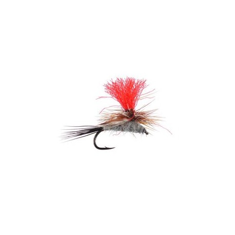 Hi Vis Parachute Adams Fluo Red