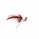 Bass Popper Red & White