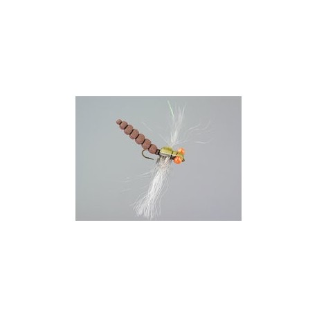 Realistic Foam Dragonfly Brown