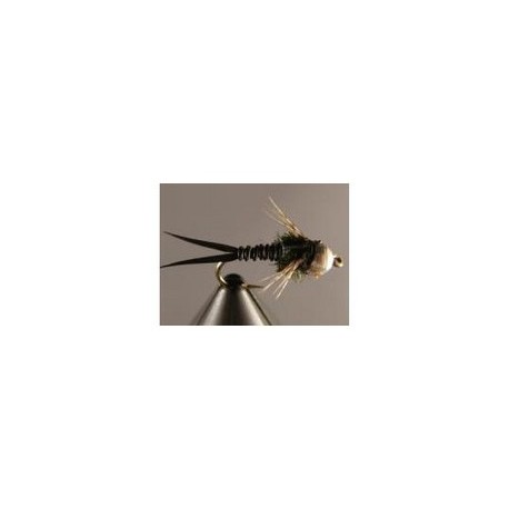 Bh Copper John Zebra Silver Bead
