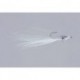 Clousers Gray White Skinny Water Clouser