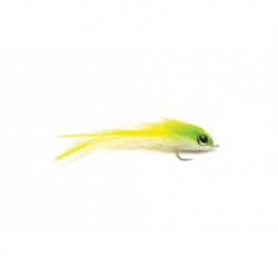 Kinky Muddler Chartreuse & White