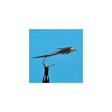 Bead Head Woven Stone Fly Black