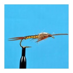 Woven Stone Fly Nymph Brown