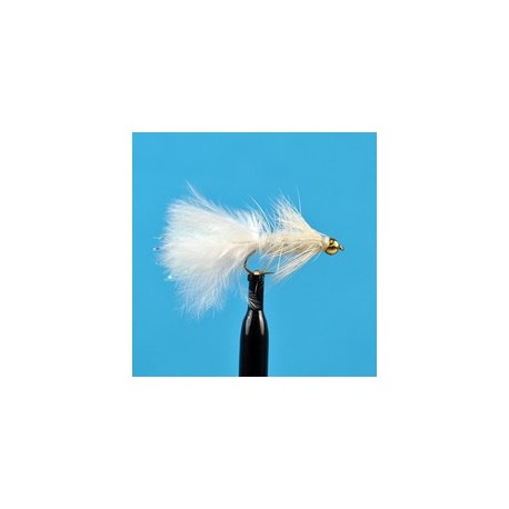 Bead Head Woolly Bugger White