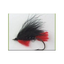 Black Marabou Streamer