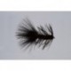 Black Wooly Bugger Weighted